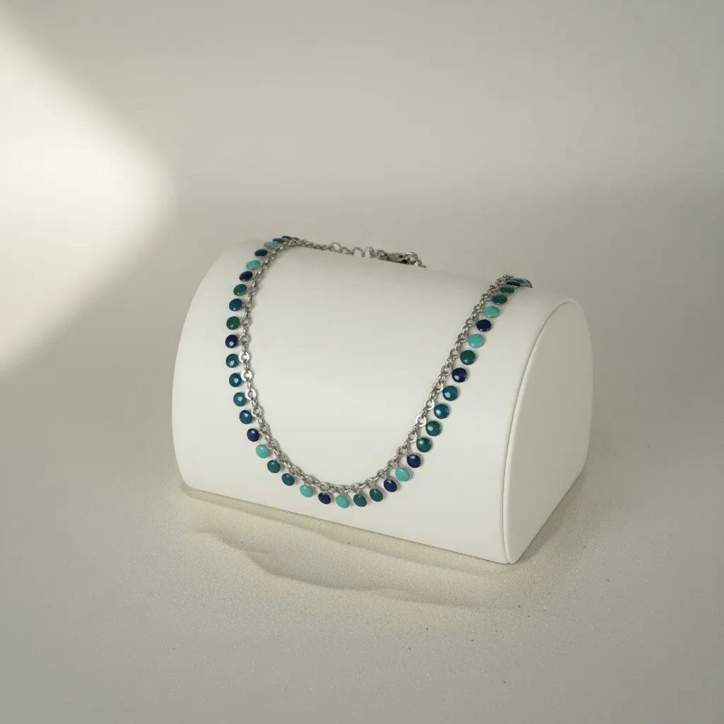 Ocean Bead Anklet