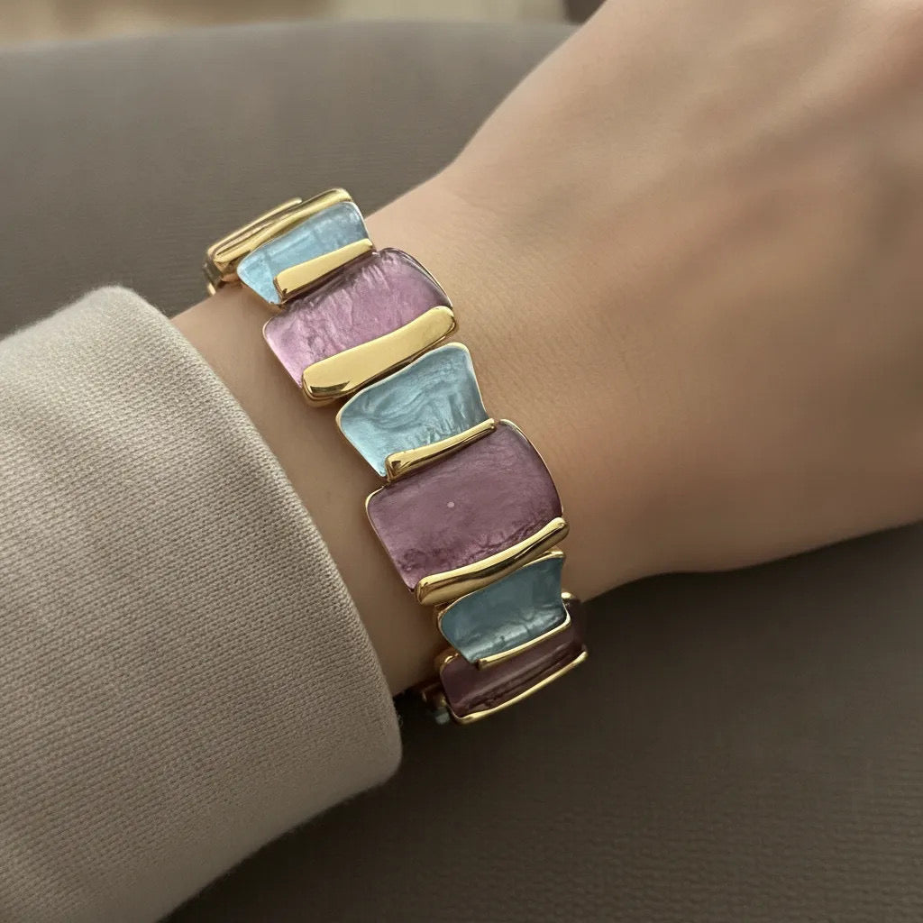 Pastel Mosaic Bracelet