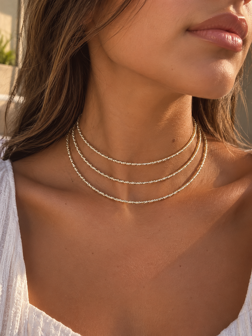 Golden Trio Choker