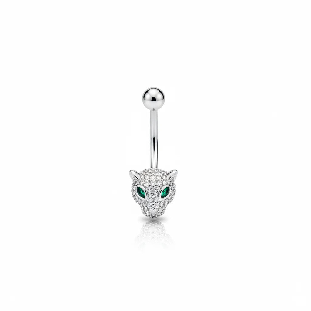 Green eye Belly Ring