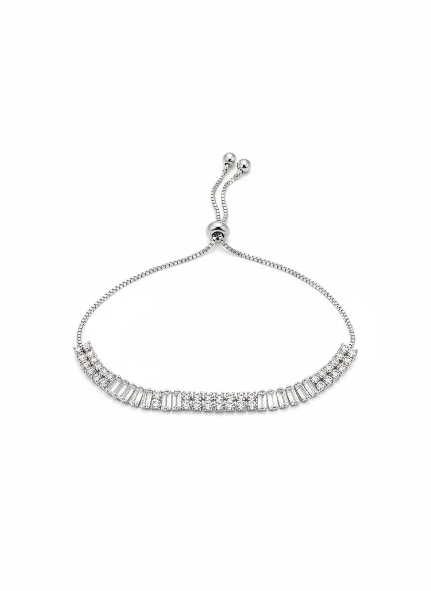Crystal Line Bracelet