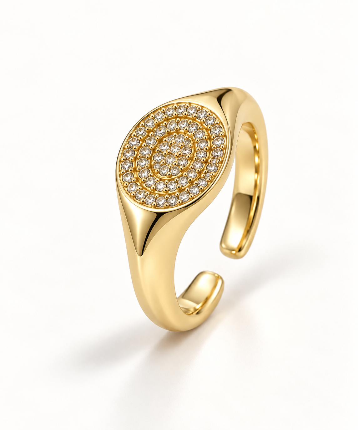 Pinky Charm Ring