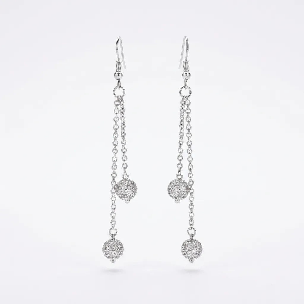 Disco Drop Earrings