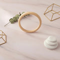 Round Wooden Bangle