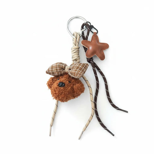 Bow Bear Bag Charm