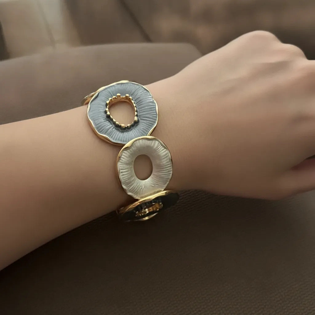 Rounded Ocean Bracelet