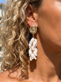 Shell Cascade Earrings