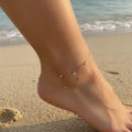 Butterfly Drop Anklet