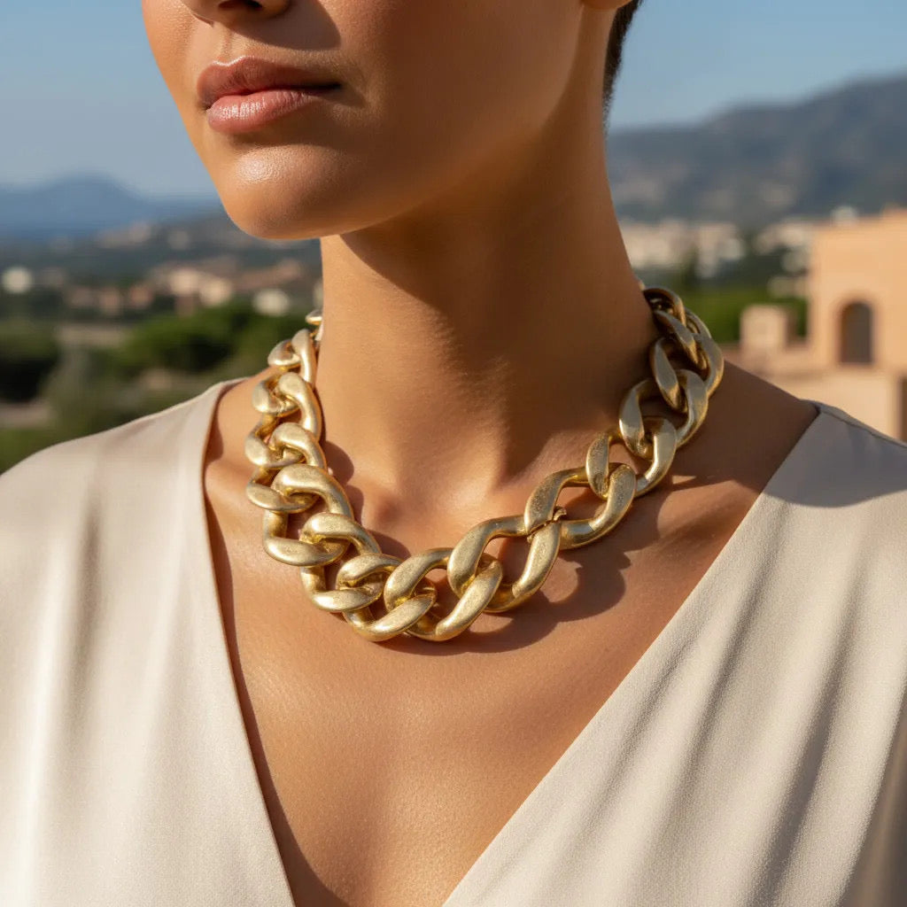 Riva Chunky Chain Necklace