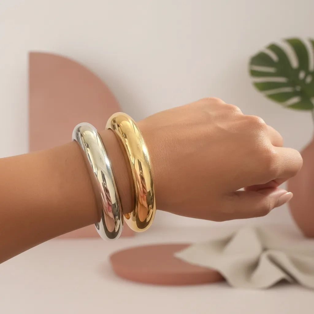 Slim Stainless steel Bangle