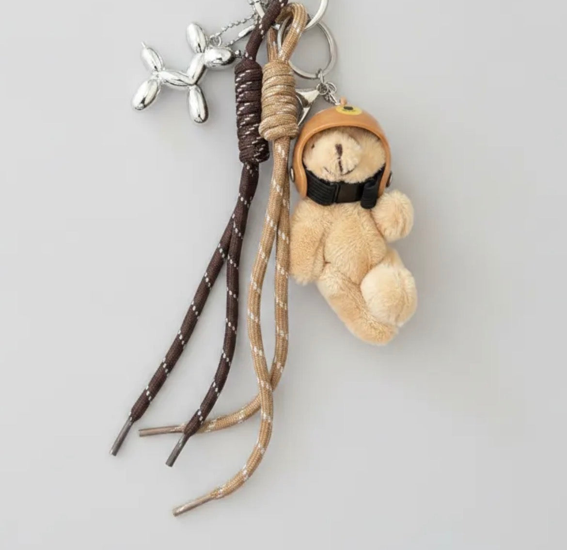 Bag charm Brown Pilot