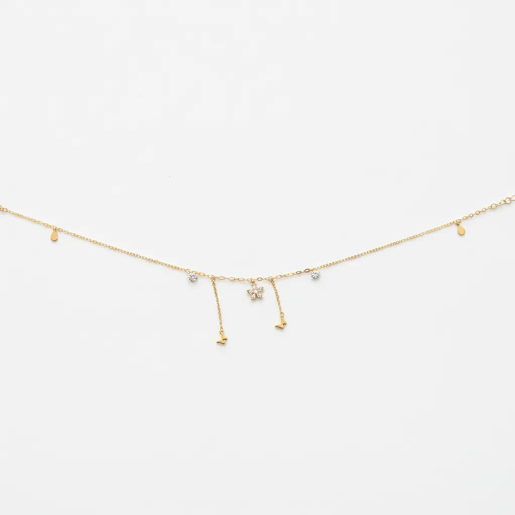 Butterfly Drop Anklet