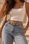 Sunburst Chain Belt