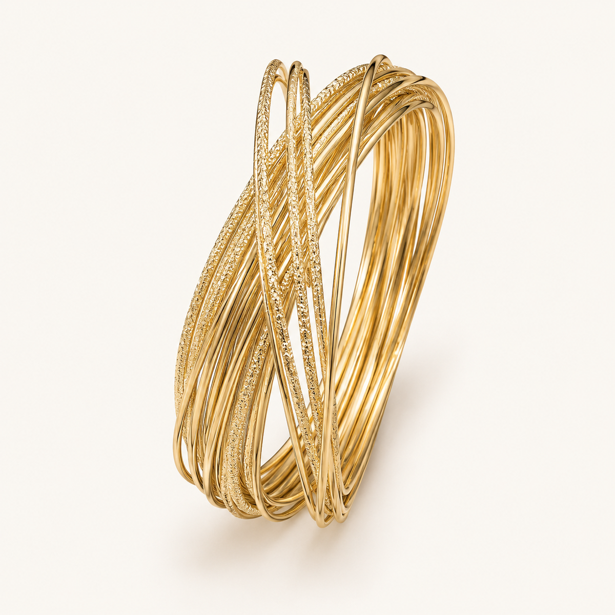 Golden Harmony Bangles