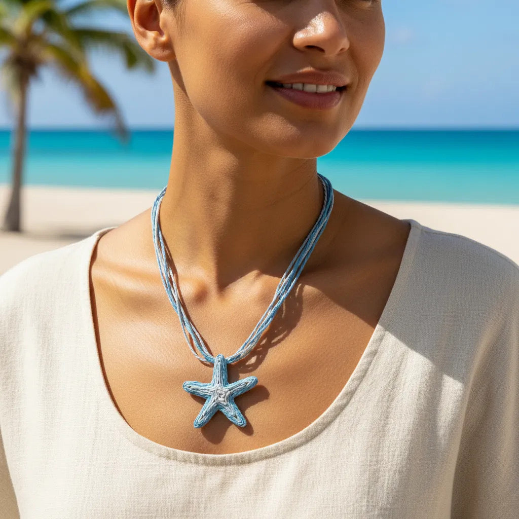 Coastal Starfish Necklace