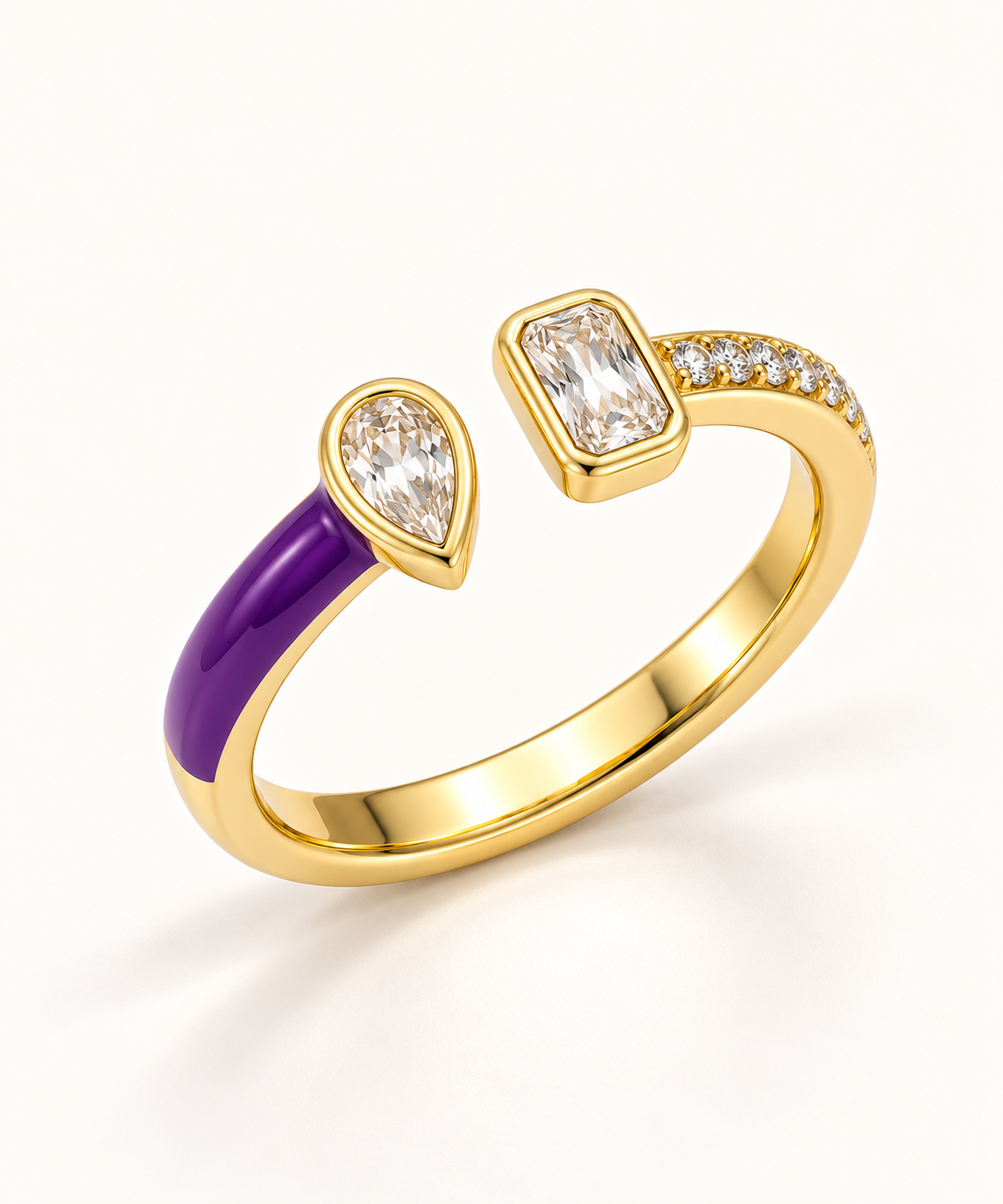 Luna Enamel Ring
