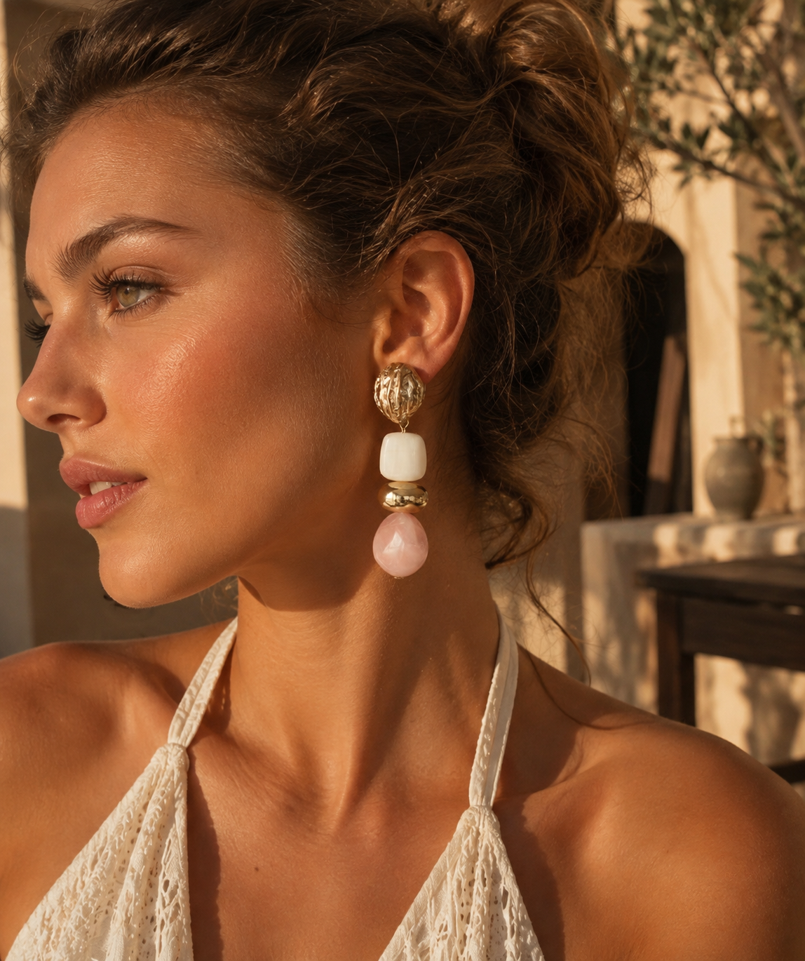 Amalfi Stone Earrings
