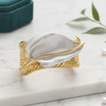 Ivory leaf Cuff