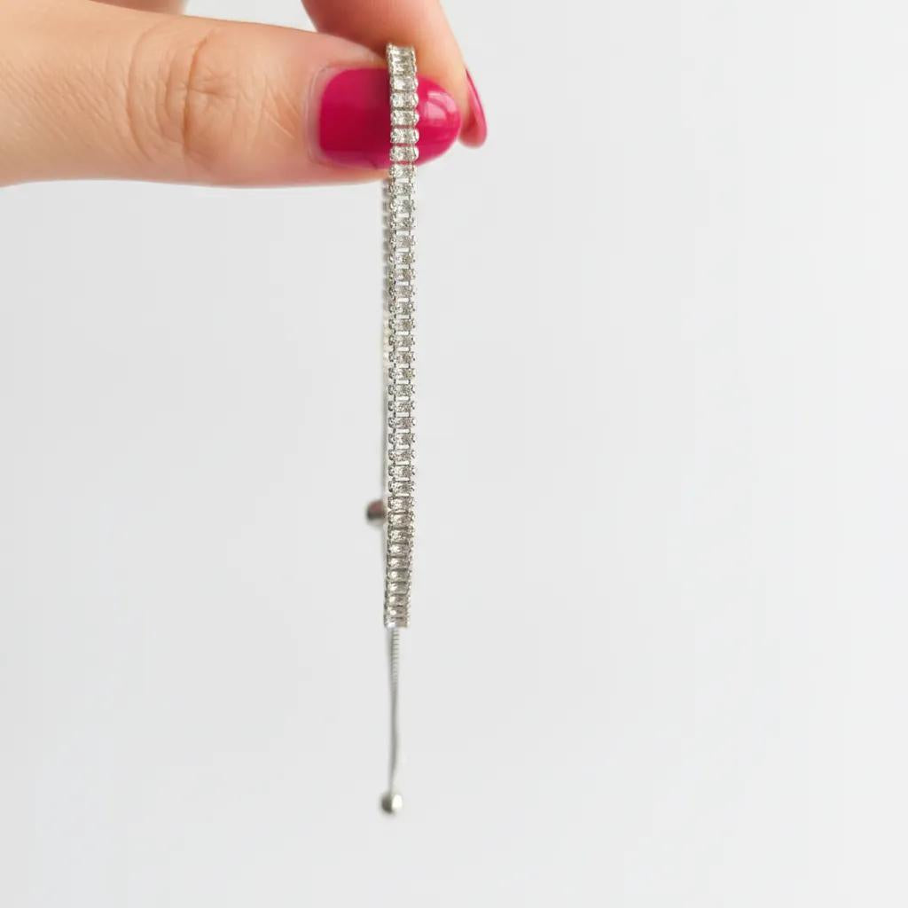 Crystal Line Bracelet