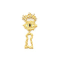 Mystic Eye Keyhole Brooch