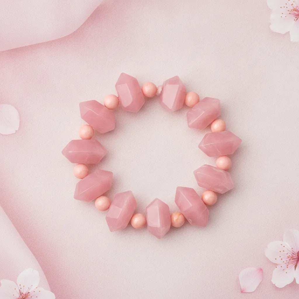 Elastic Beaded Bracelet