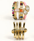 Candy Gem Ring Set