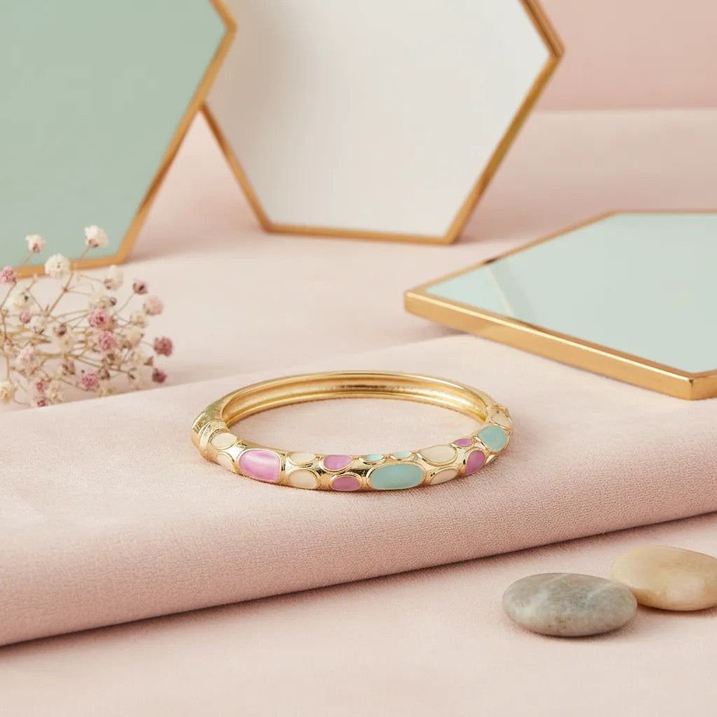 Enamel Wave Bangle