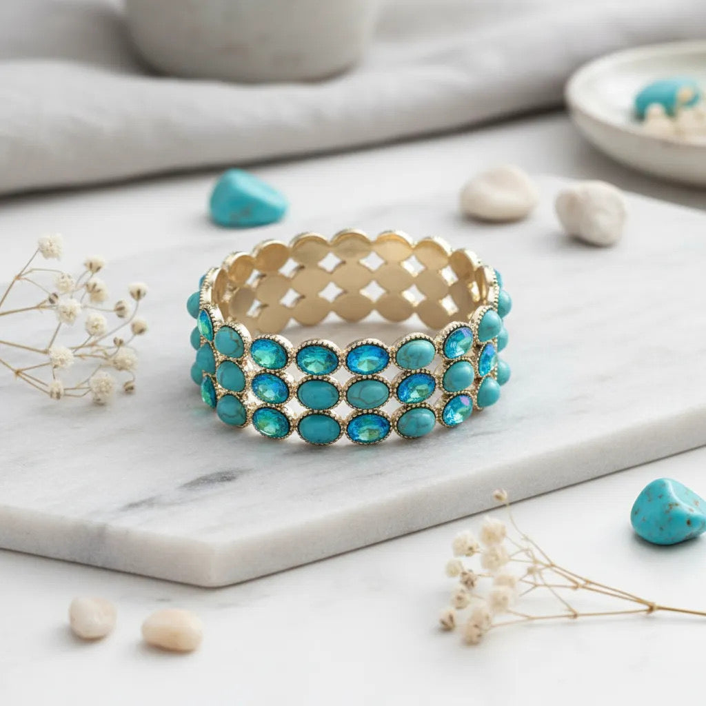 Ocean Mosaic Bracelet
