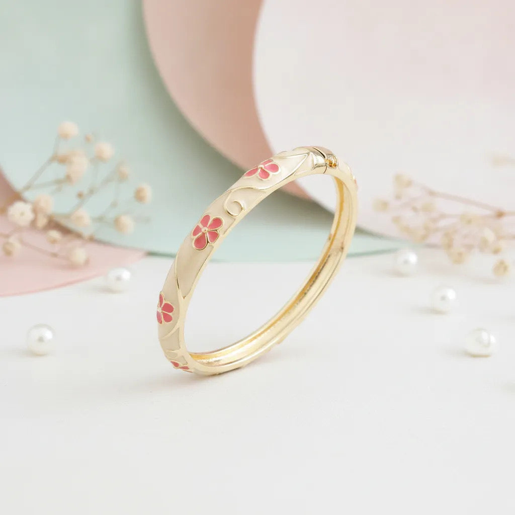 Enamel Wave Bangle