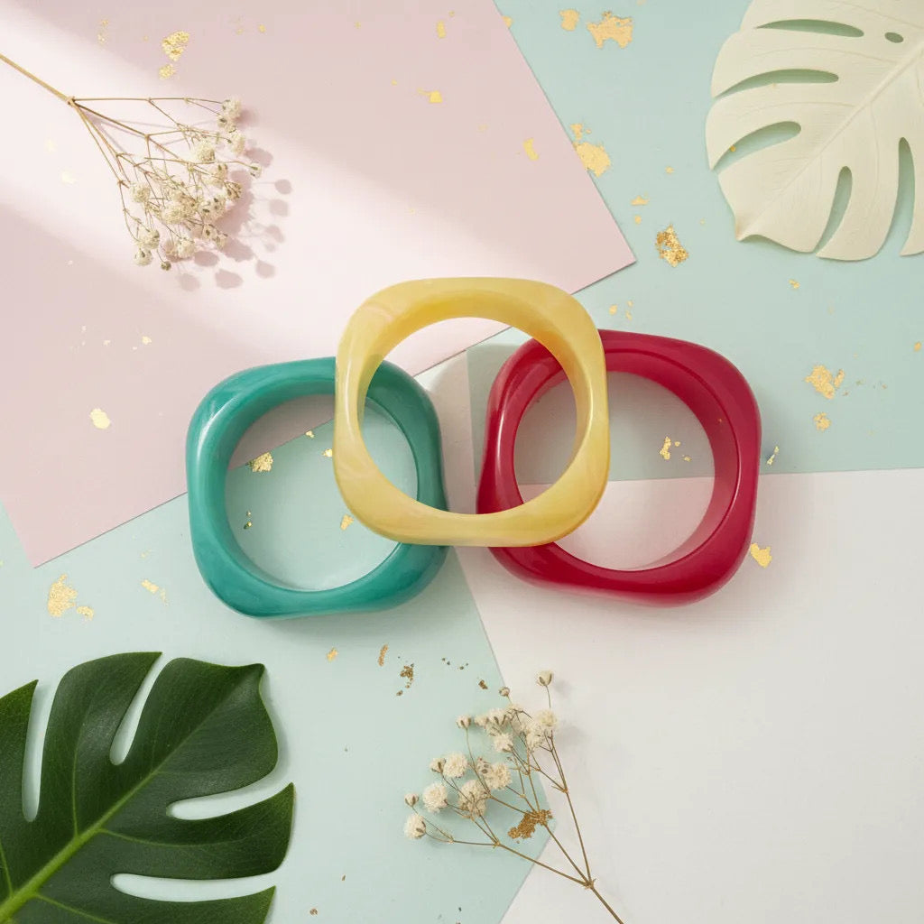 Candy Resin Bangle