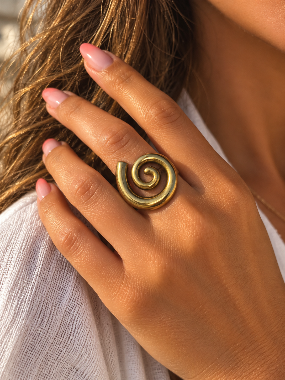 Swirl Ring