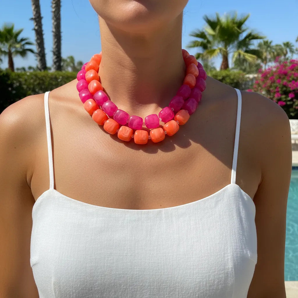 Mira Beaded Necklace