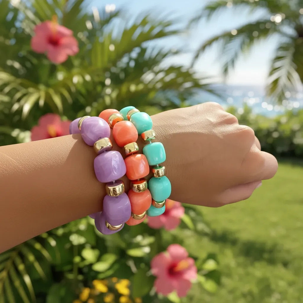 Roll-on Beaded Bracelet