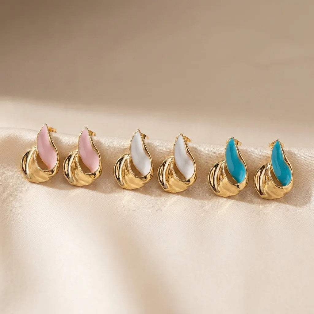 Color Drip Studs