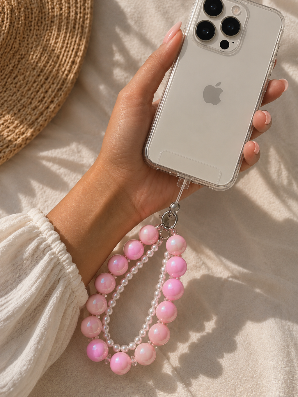 Bubble Pearl Mobile Charm