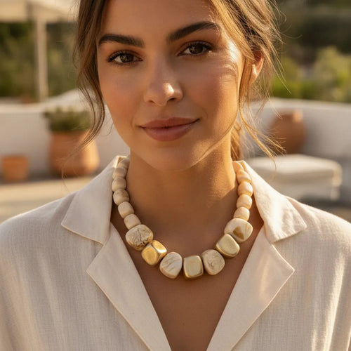 Alba Stone Necklace