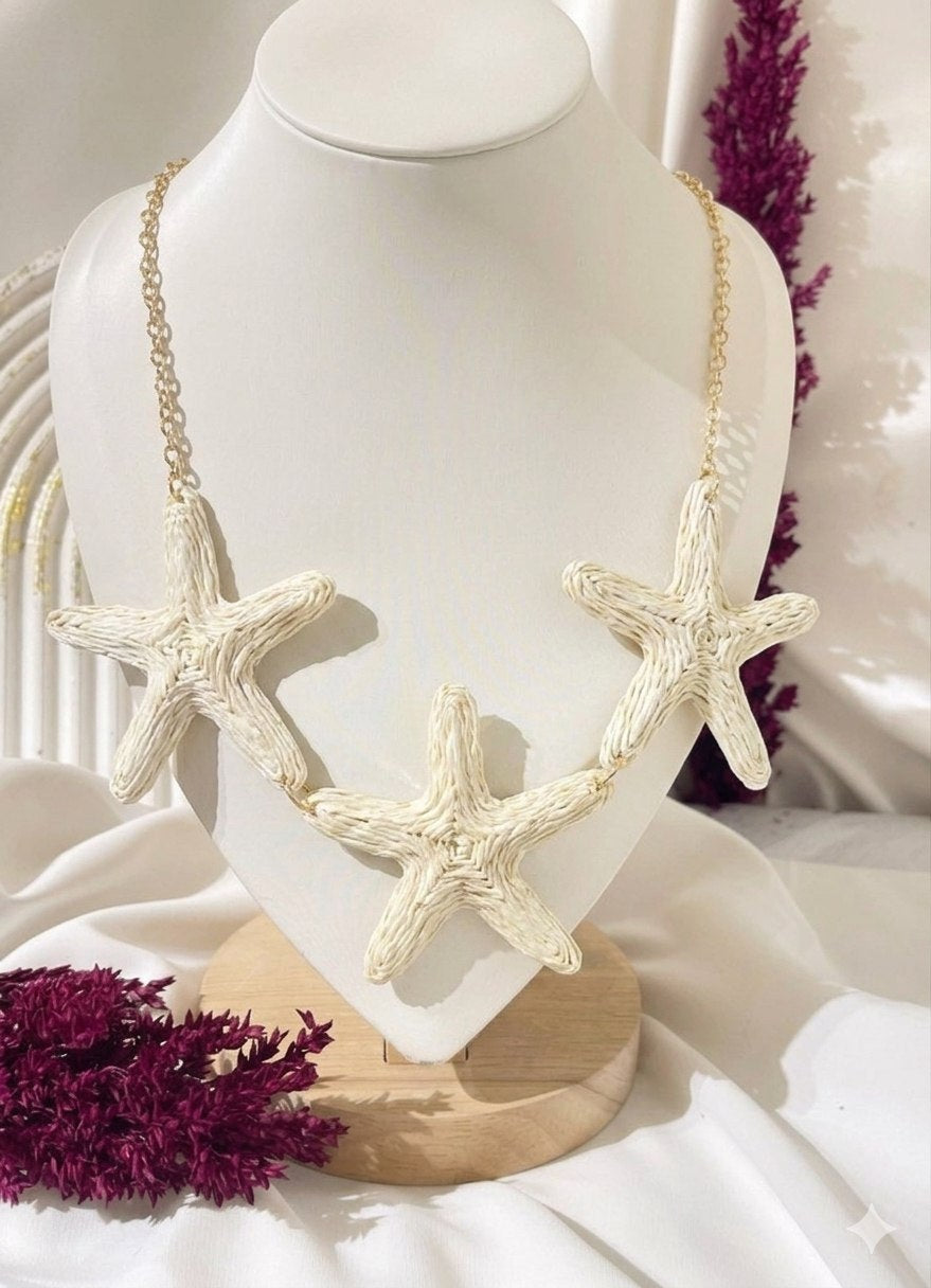 Starfish statement Necklace