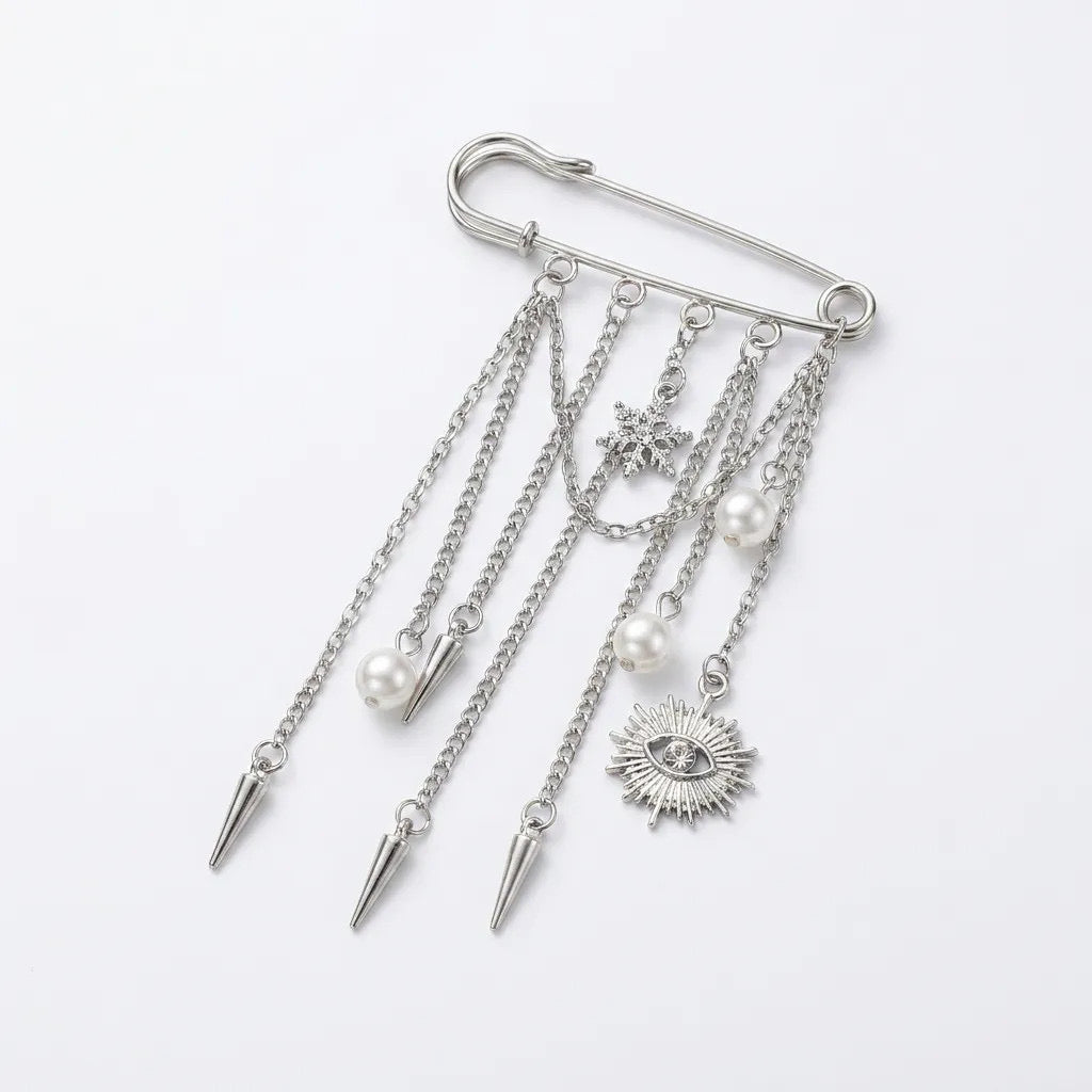 Celestial Charm Pin Brooch