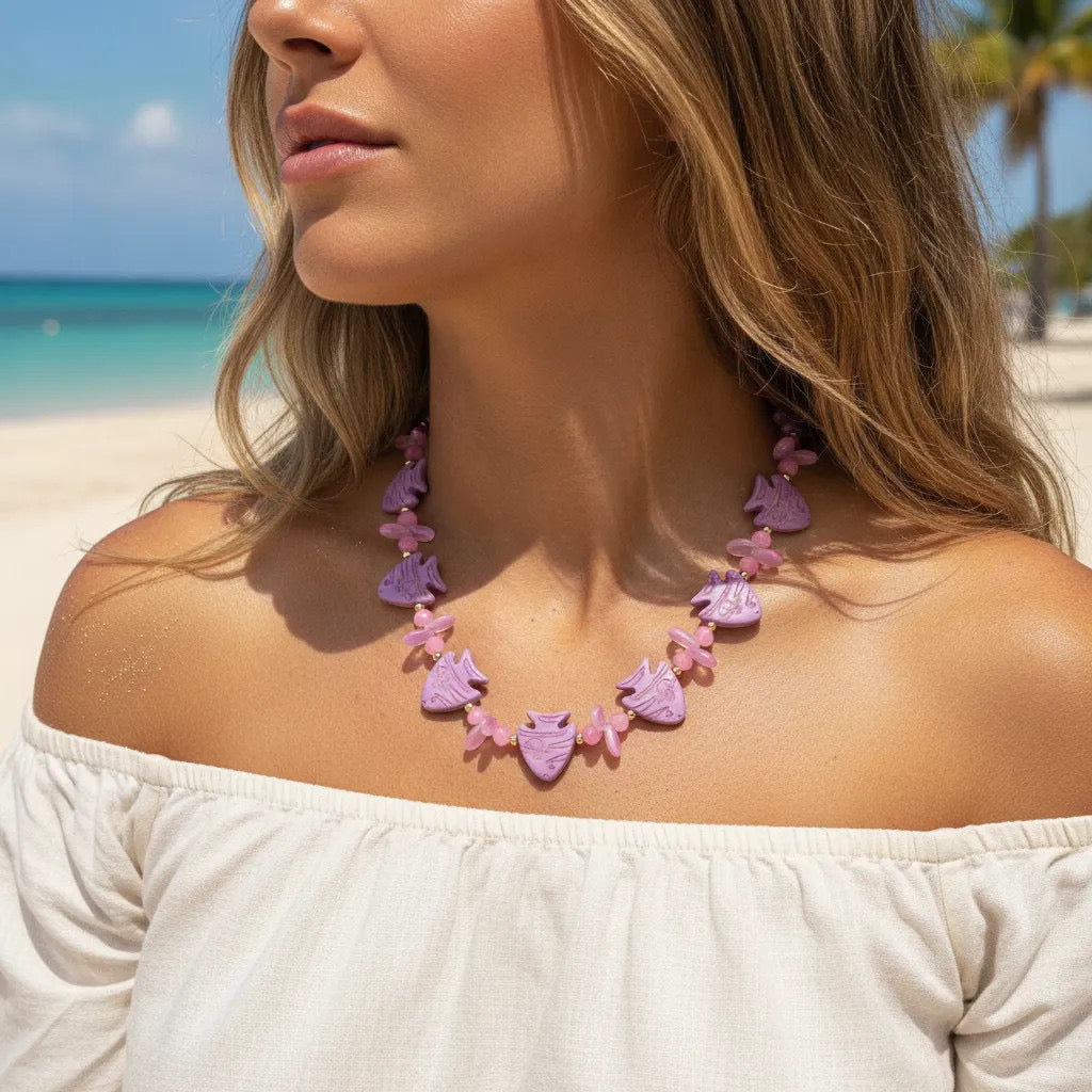 Coastal Fish Necklace