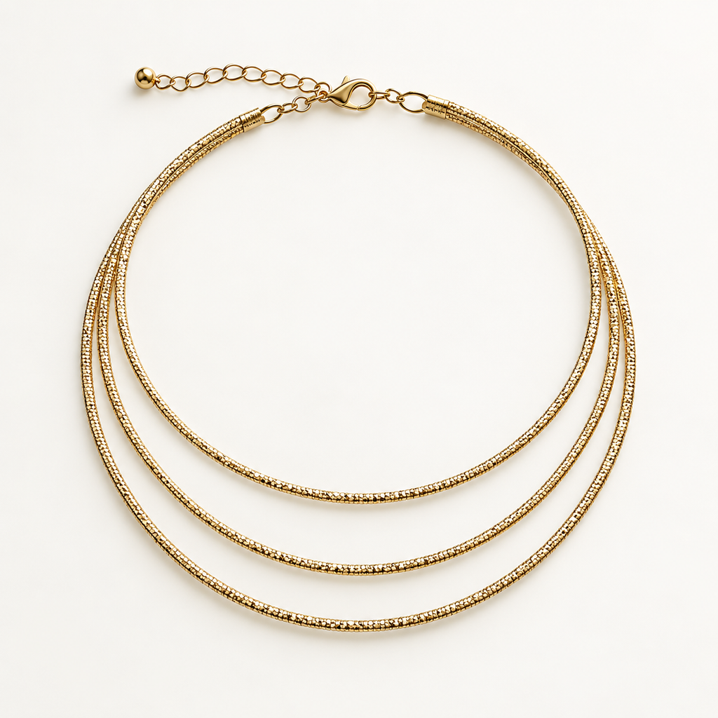 Golden Trio Choker