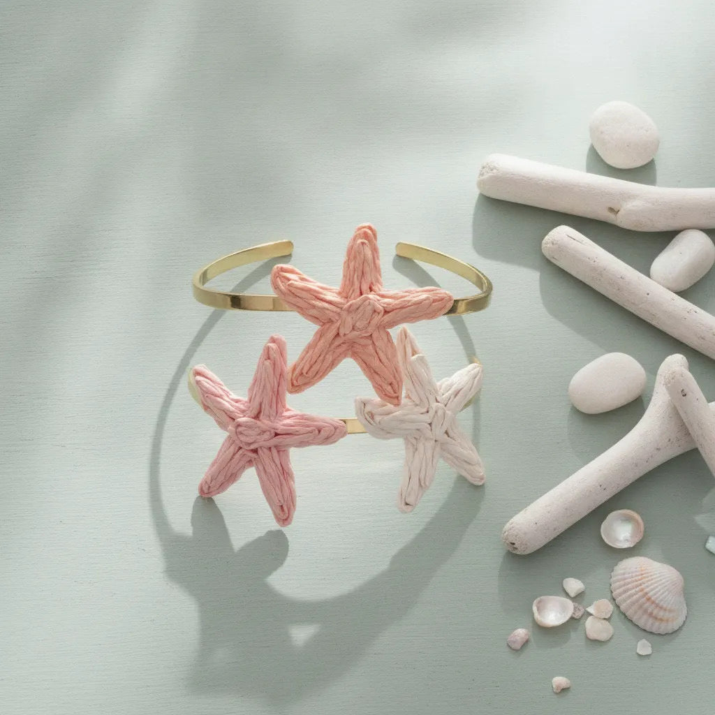 Coastal Starfish Cuff Bracelet