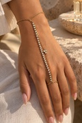 Crystal Drop Hand Chain