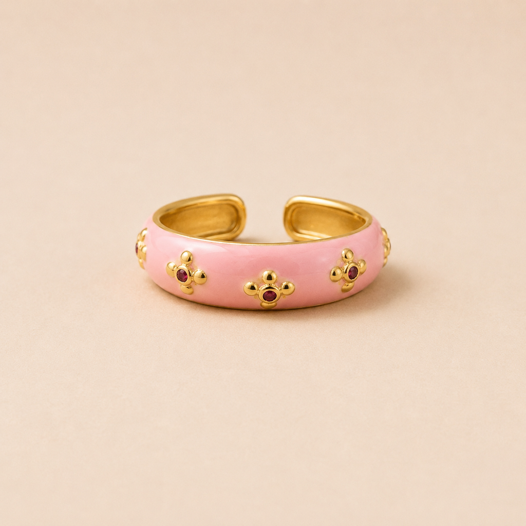 Pink Petal Ring