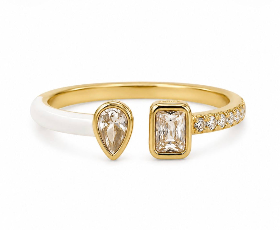 Luna Enamel Ring