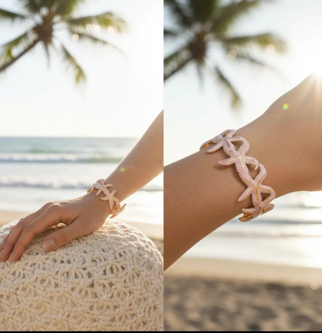 Starfish Colored Cuff