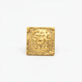 Textured Square Brooch