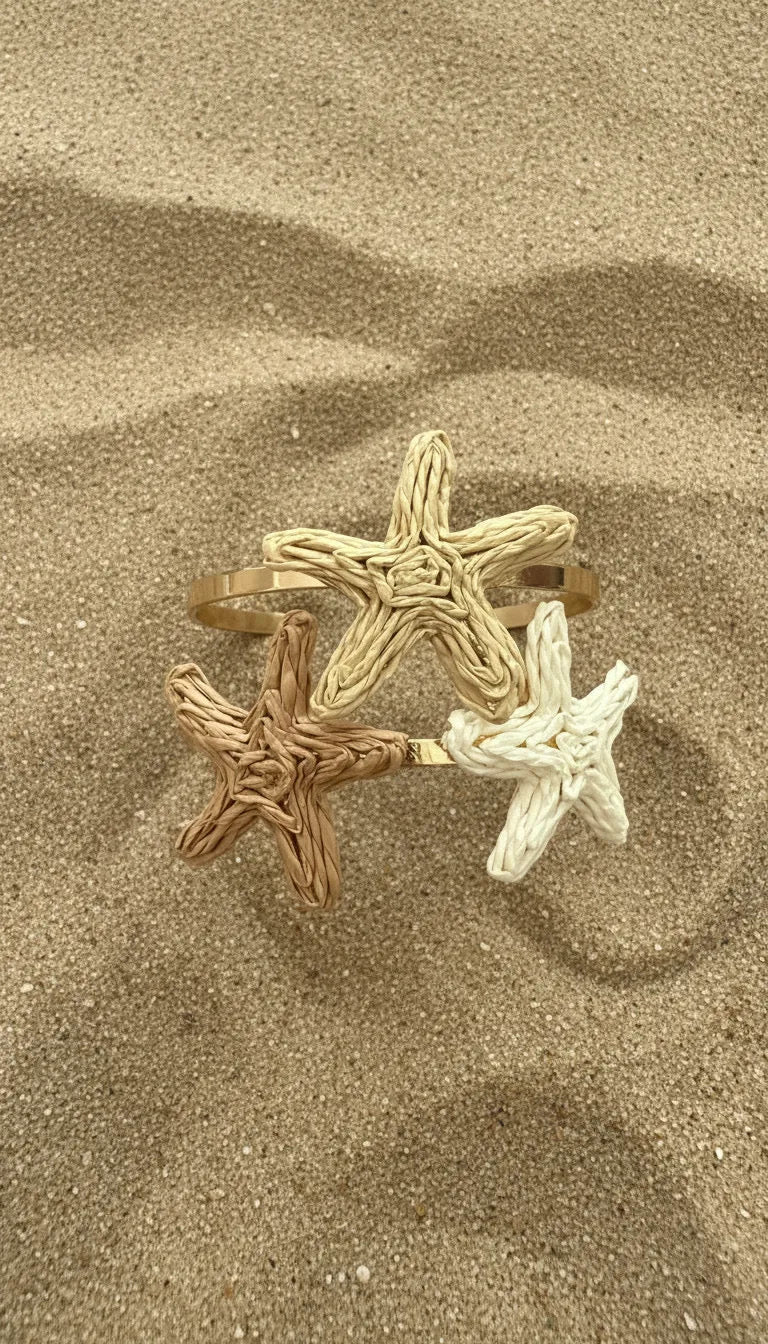Coastal Starfish Cuff Bracelet
