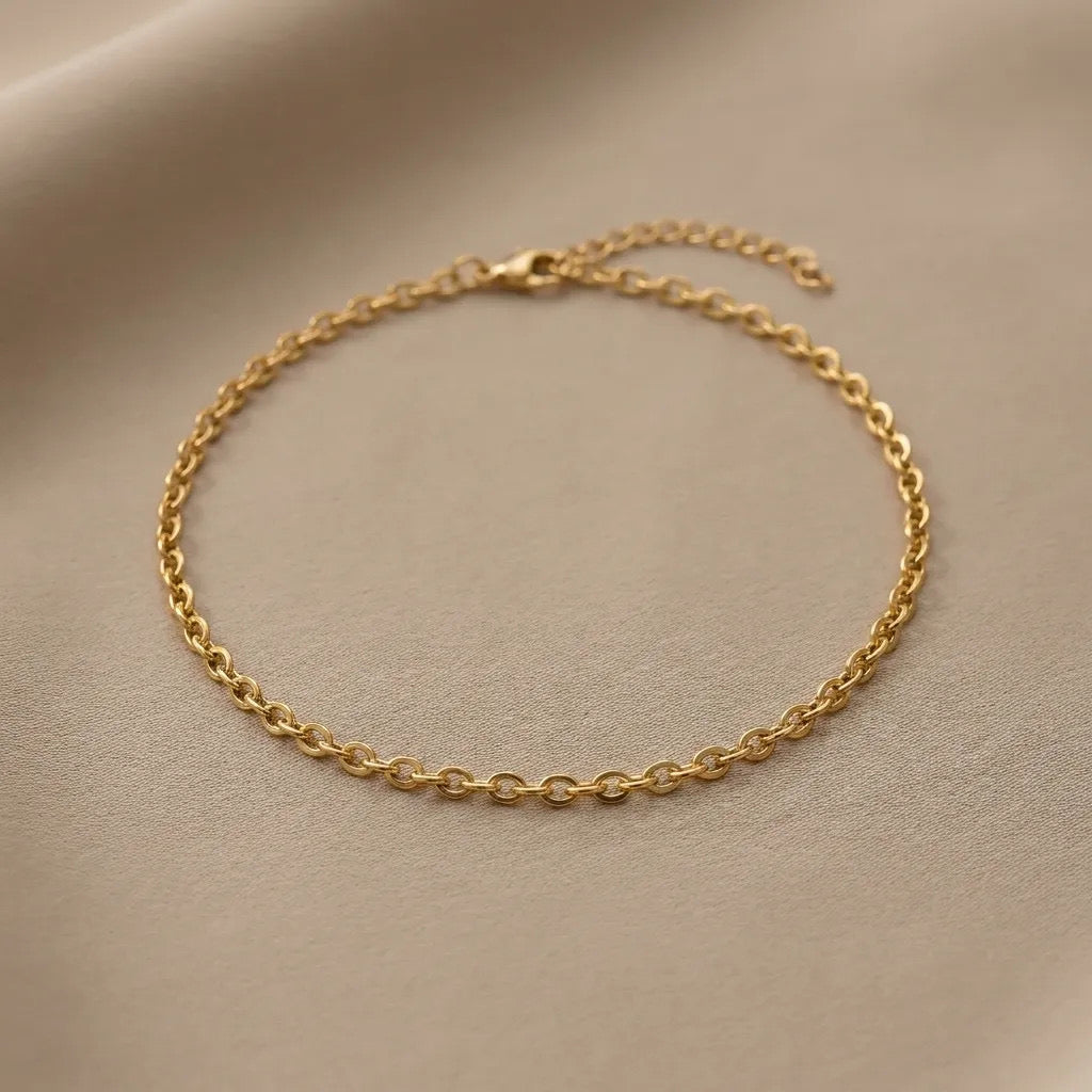 Classic Gold Chain Anklet