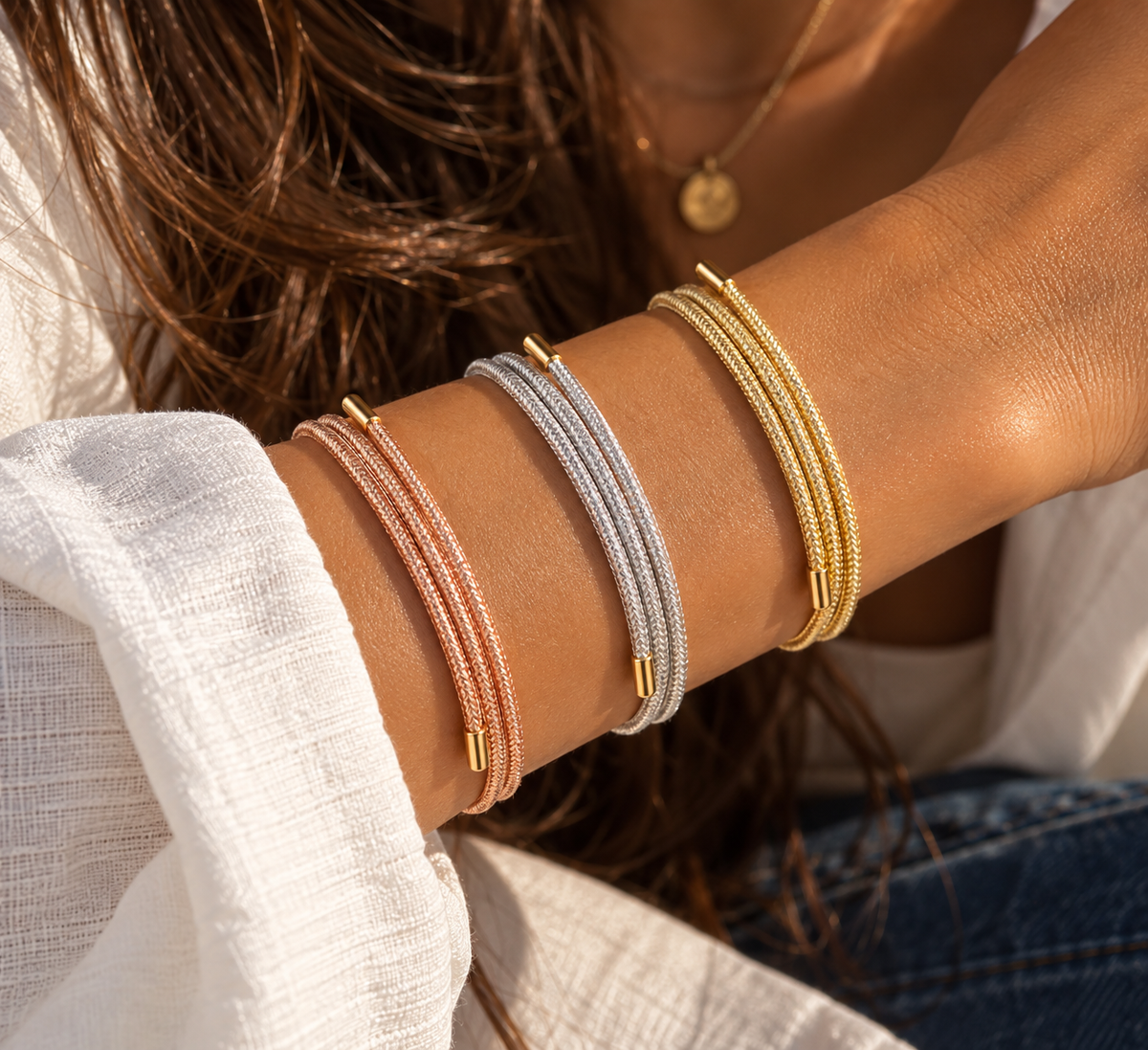 Magnetic Wrap Bracelet — 3-in-1