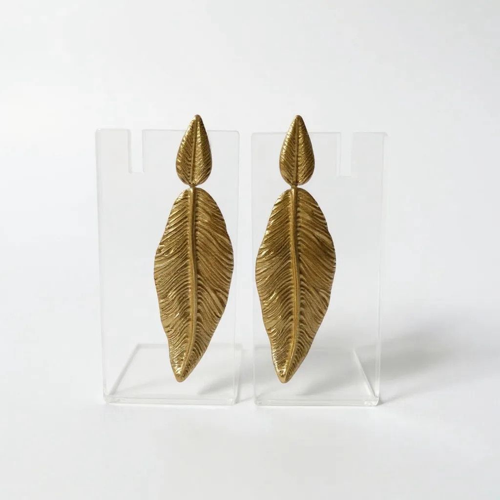 Drop Leaf Earings - 02002